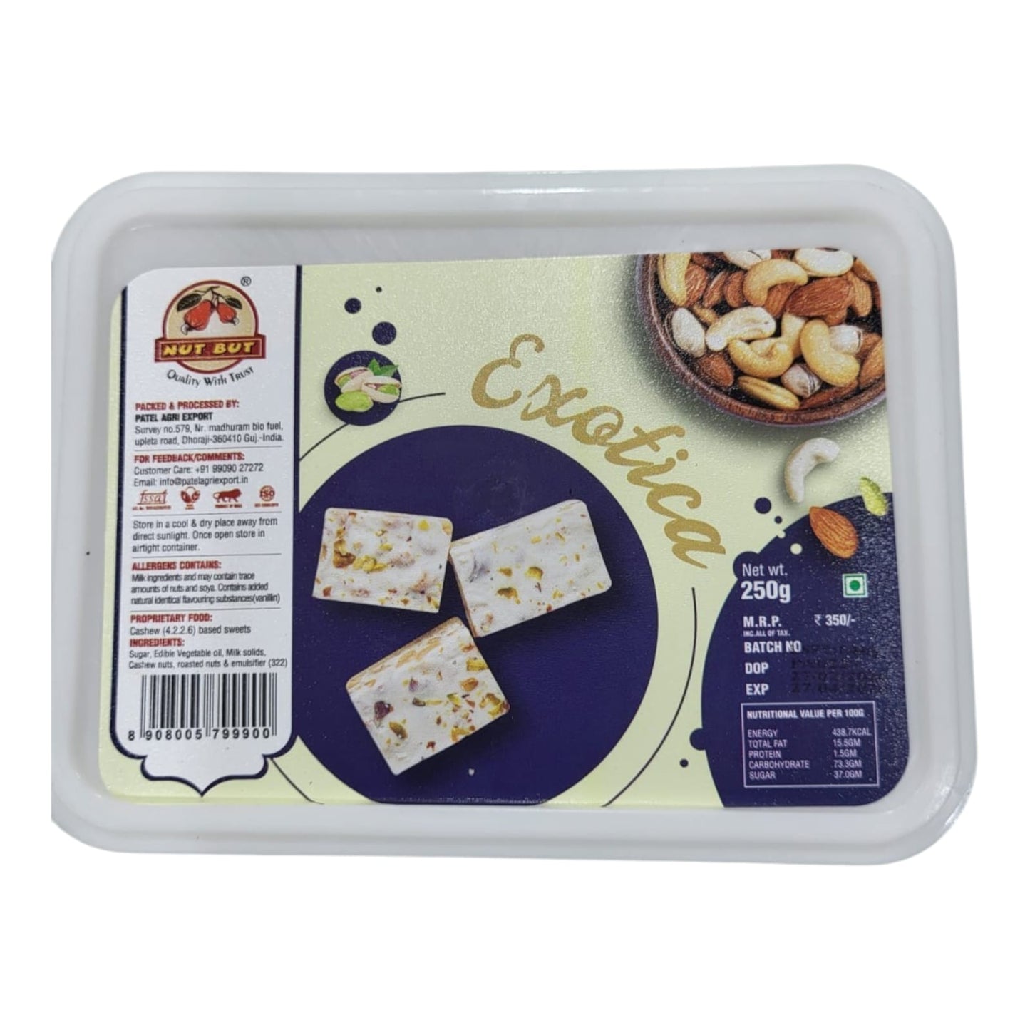 Exotica (cashew sweet) - 250G