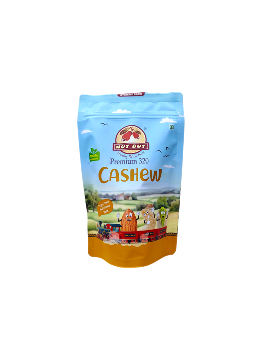 Premium Cashew W320 (Medium Size Kaju) - 250G