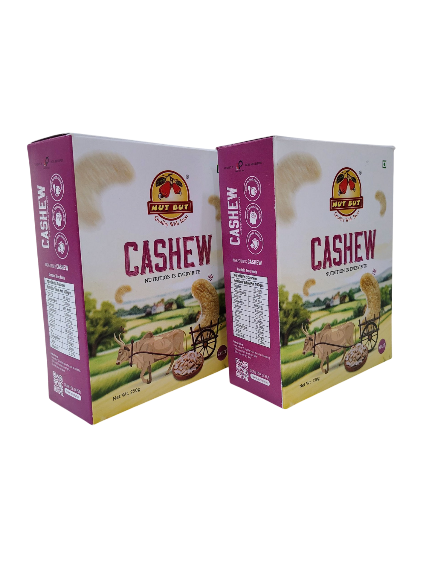 Premium Split Cashew(Kaju) - 250G